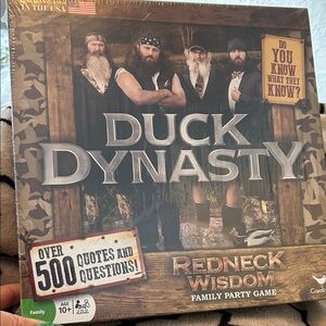 Duck Dynasty Redneck Wisdom Family Party Game New unopened